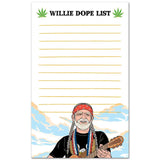 Notepad: Willie Dope List