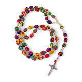 Palm Colorful Rosary