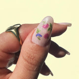 Pink Pony Nail Art Stickers