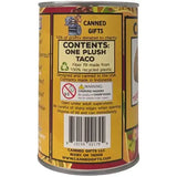 Canned Taco Plush Toy