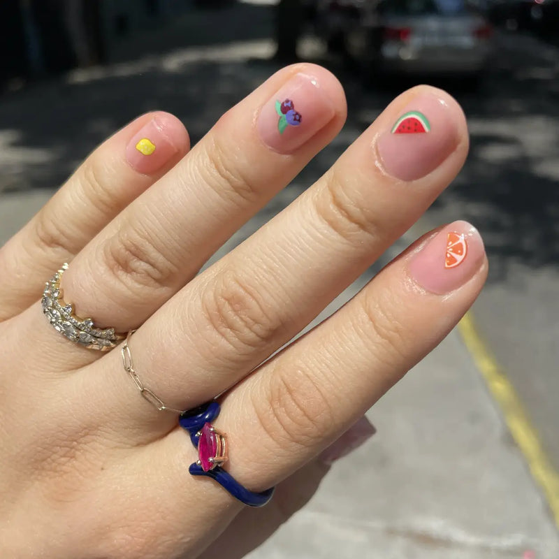Fruit Salad Nail Art Stickers