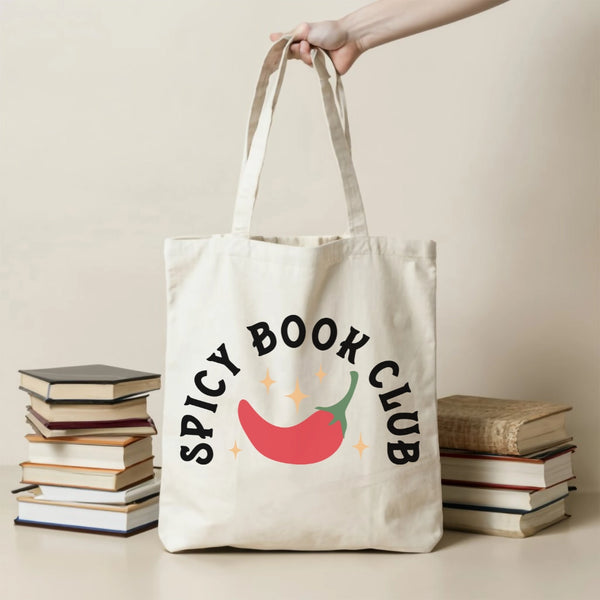 Spicy Book Club (Smut) Tote Bag