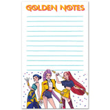 K-Pop Golden Notes Notepad