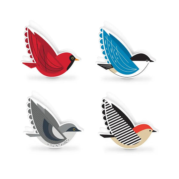 Tweet Treats - Bird Bag Clips - Set of 4