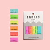 Quality Shit Woven Labels (Neon)