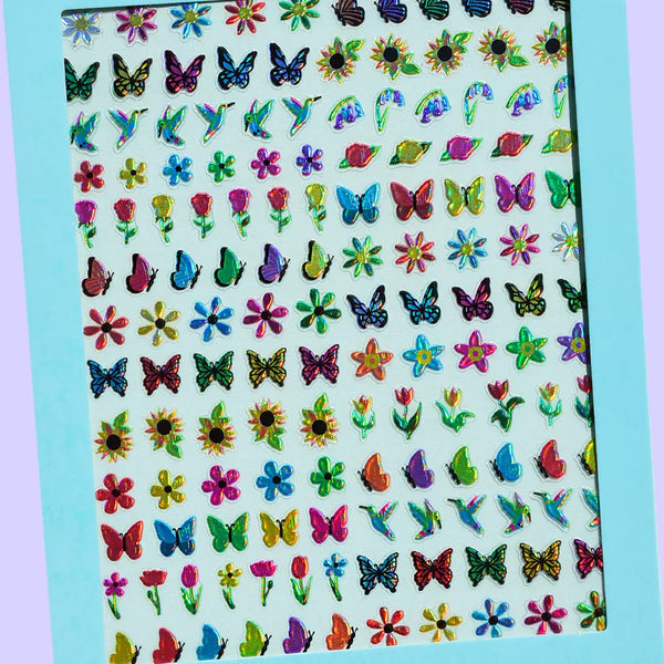 Bluebell Nail Art Stickers