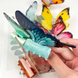 Blue Butterfly Hair Clip