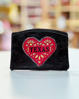 Texas Leather Coin Pouch