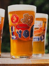 Texas Beer Glass