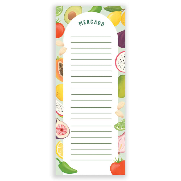 Mercado Grocery List Notepad