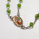 Crystal Virgin Mary Rosary