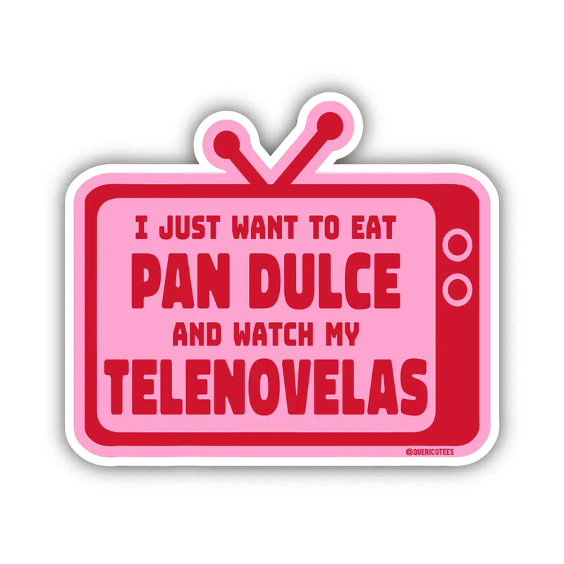 Pan Dulce y Telenovelas Sticker