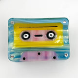 Yellow Cassette Hair Clip