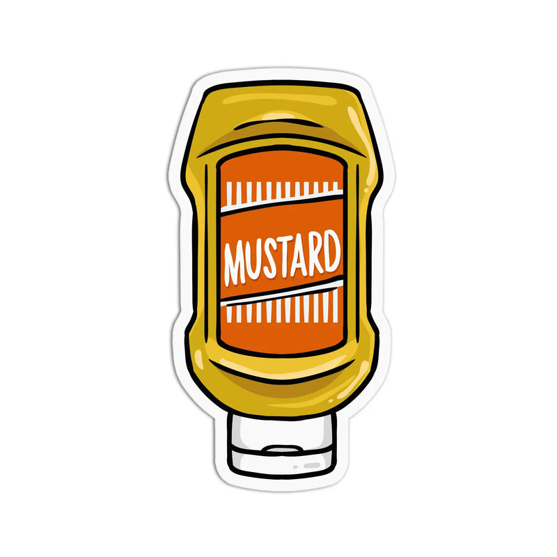 Mustard Sticker Textured Sticker