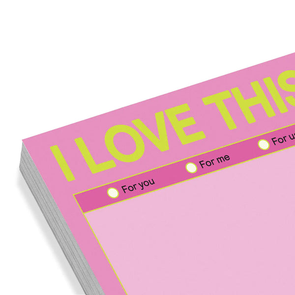 I Love This Sticky Note (Pastel Version)