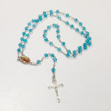 Crystal Virgin Mary Rosary