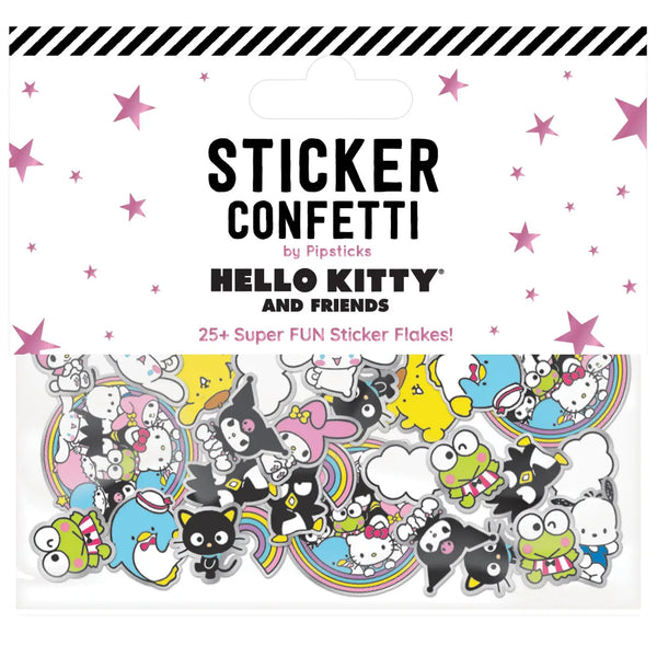Hello Kitty and Friends Together Forever Sticker Confetti
