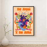 De Aquí Y De Allá Print (5x7")