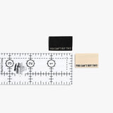 You Can't Buy This (Bk/Cream) Woven Labels