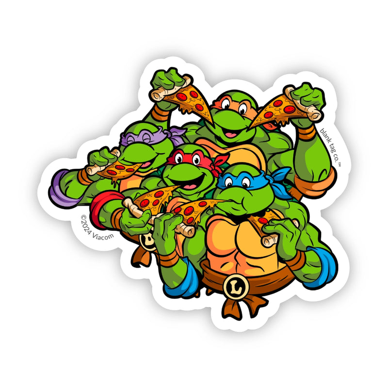 TMNT Pizza Sticker