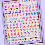 Year of the Unicorn Nail Art Stickers
