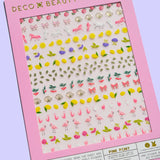Pink Pony Nail Art Stickers