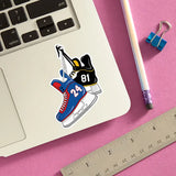Heated Rivalry Hockey Skates Die Cut Sticker
