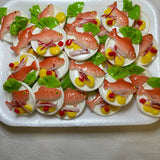 Fried Fish Plate Kitchen Magnet