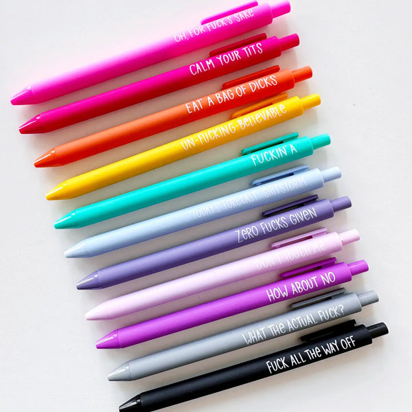 Don't Touch Me Black Pen