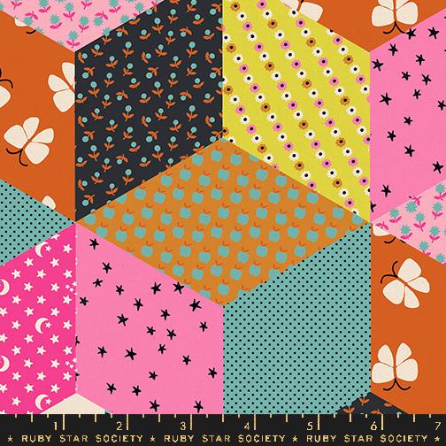 F2270 - Ooh Lucky Ducky Patchwork CANVAS