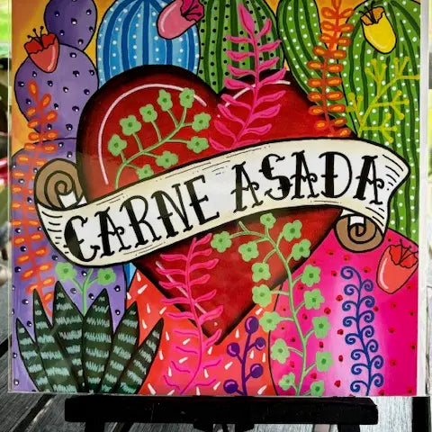 Carne Asada Print (12x12)