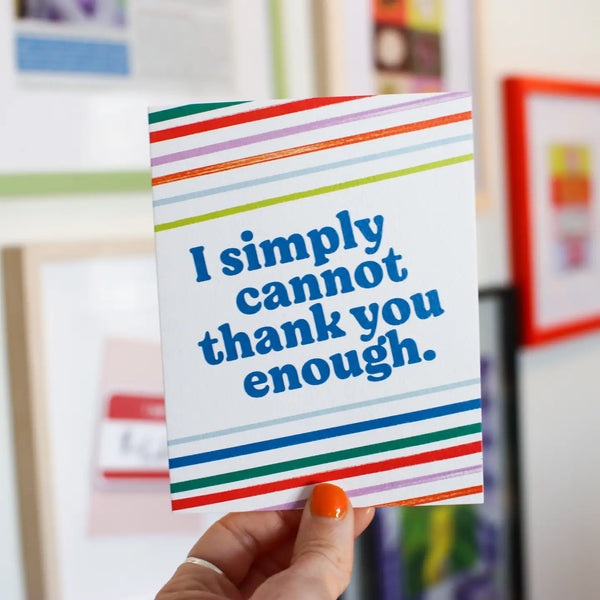 Thank You Card
