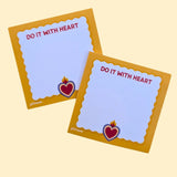 Do It with Heart 3x3 Post-It Notes