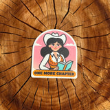 One More Chapter Vinyl Sticker