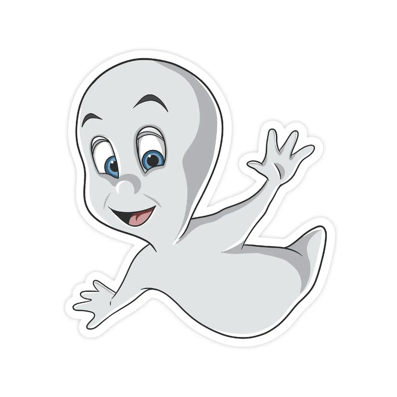 Friendly Ghost Sticker