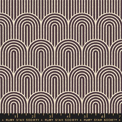 F2403 - Geometry CANVAS Eggplant