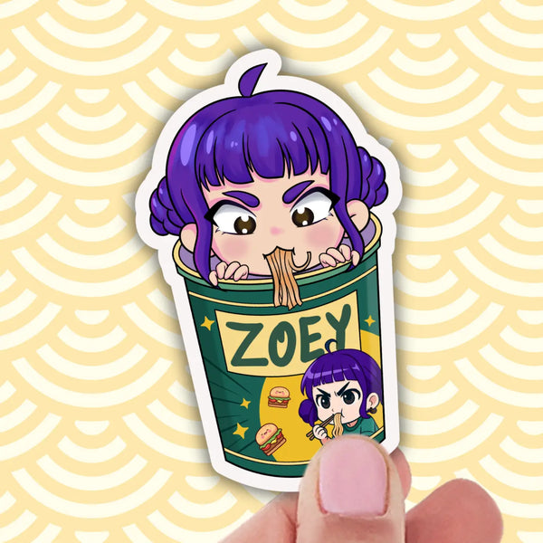 Zoey Ramen Sticker