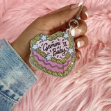 Zodiac Cake Bag Charm / Keychain