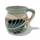 Turquoise and Navy Engobe Mug