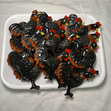 Black Rooster Kitchen Magnet