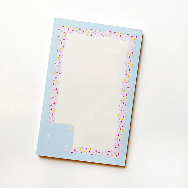 Sheet Cake Notepad