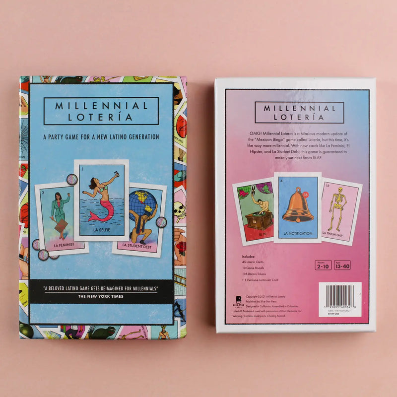 Millennial Loteria: Fiesta Edition (Family Friendly Edition)