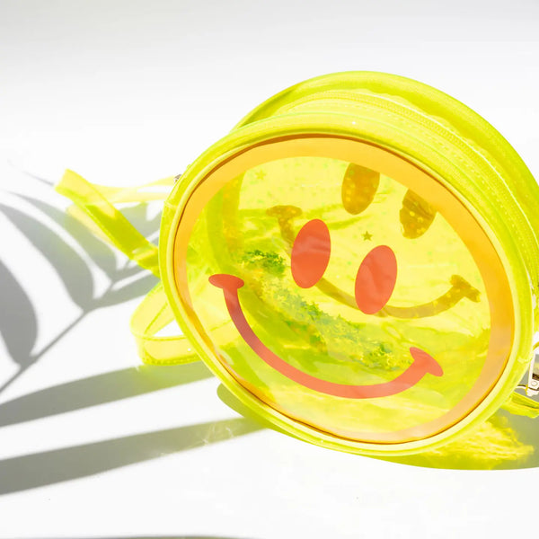 Jelly Handbag - Yellow Smiley Face