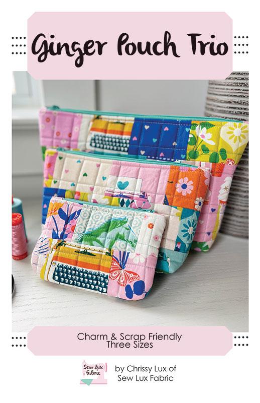 Ginger Pouch Trio Sewing Pattern