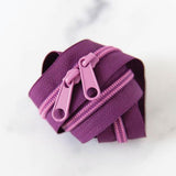 Purple Zippers