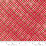 F3164 - Merrily on High - Christmas Plaids - Christmas Red