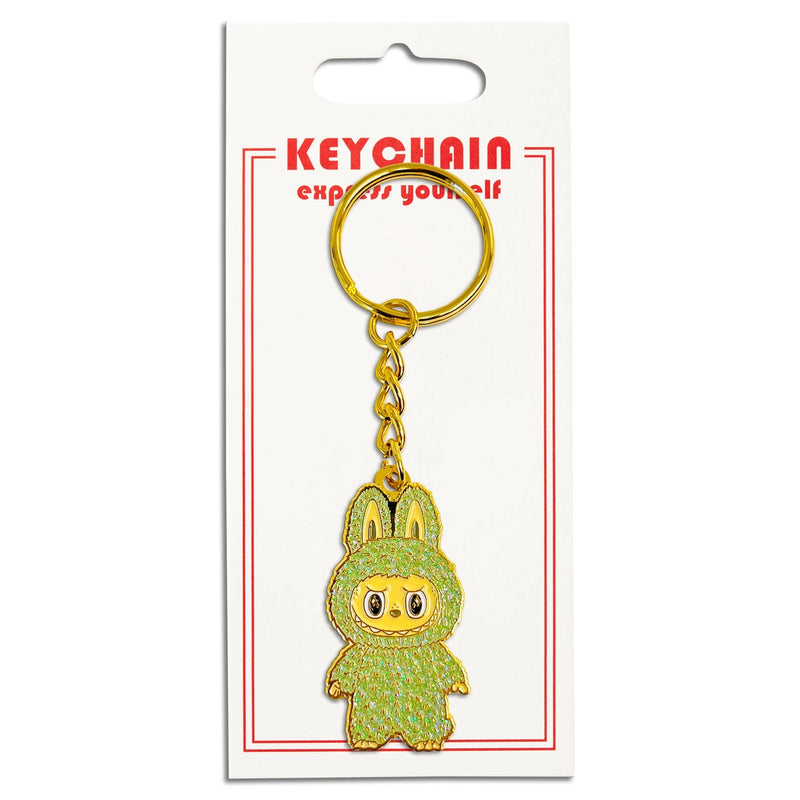 Labubu Green Grape Keychain