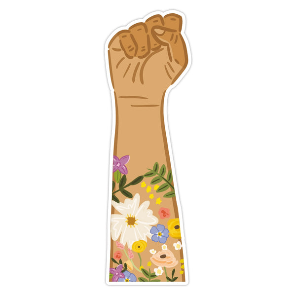 Floral Fist Bookmark