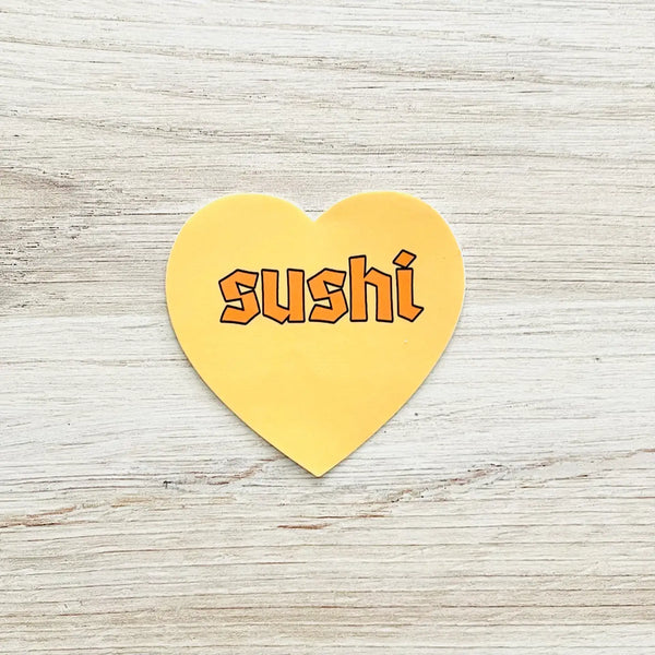 Sushi Heart Sticker