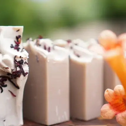Hibiscus & Purple Clay Soap